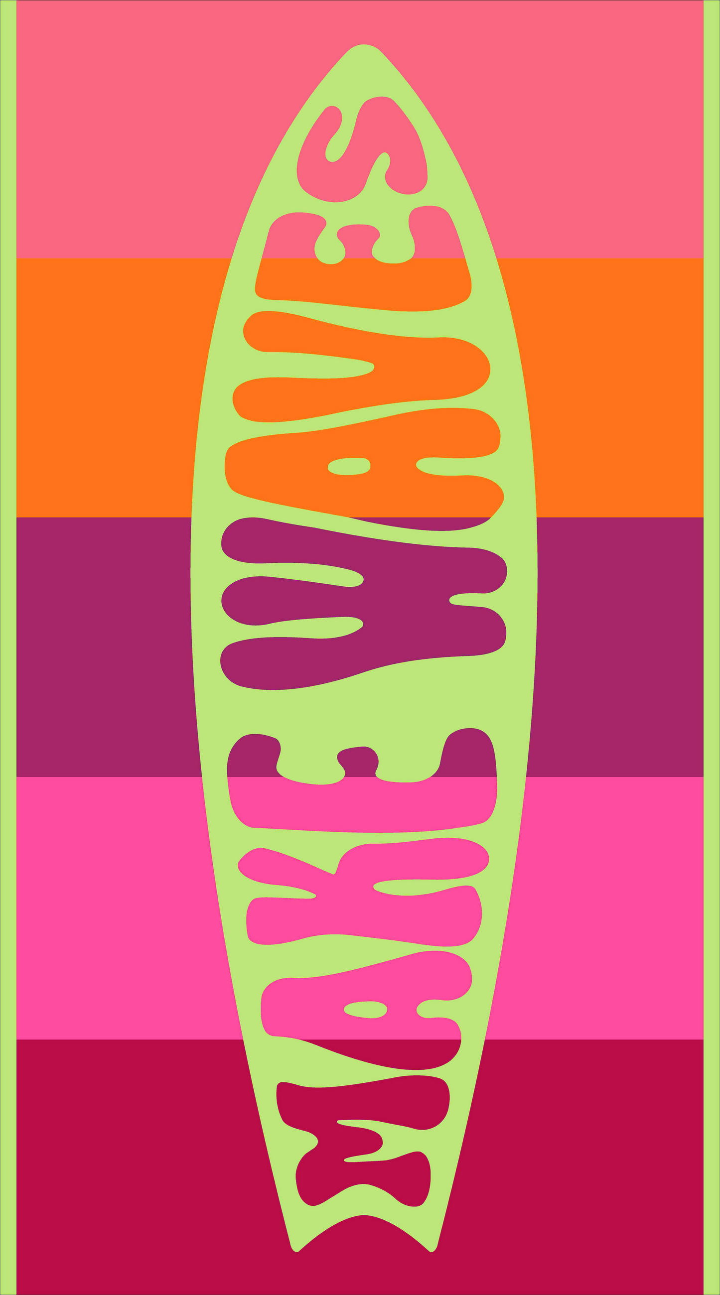 RUČNIK ZA PLAŽU 100/180 cm , plava MAKE WAVES - plava, Basics (100/180cm) - Vossen