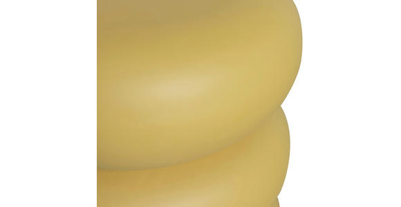 BEISTELLTISCH Gelb  - Gelb, Design, Keramik (40/40/50cm) - Carryhome