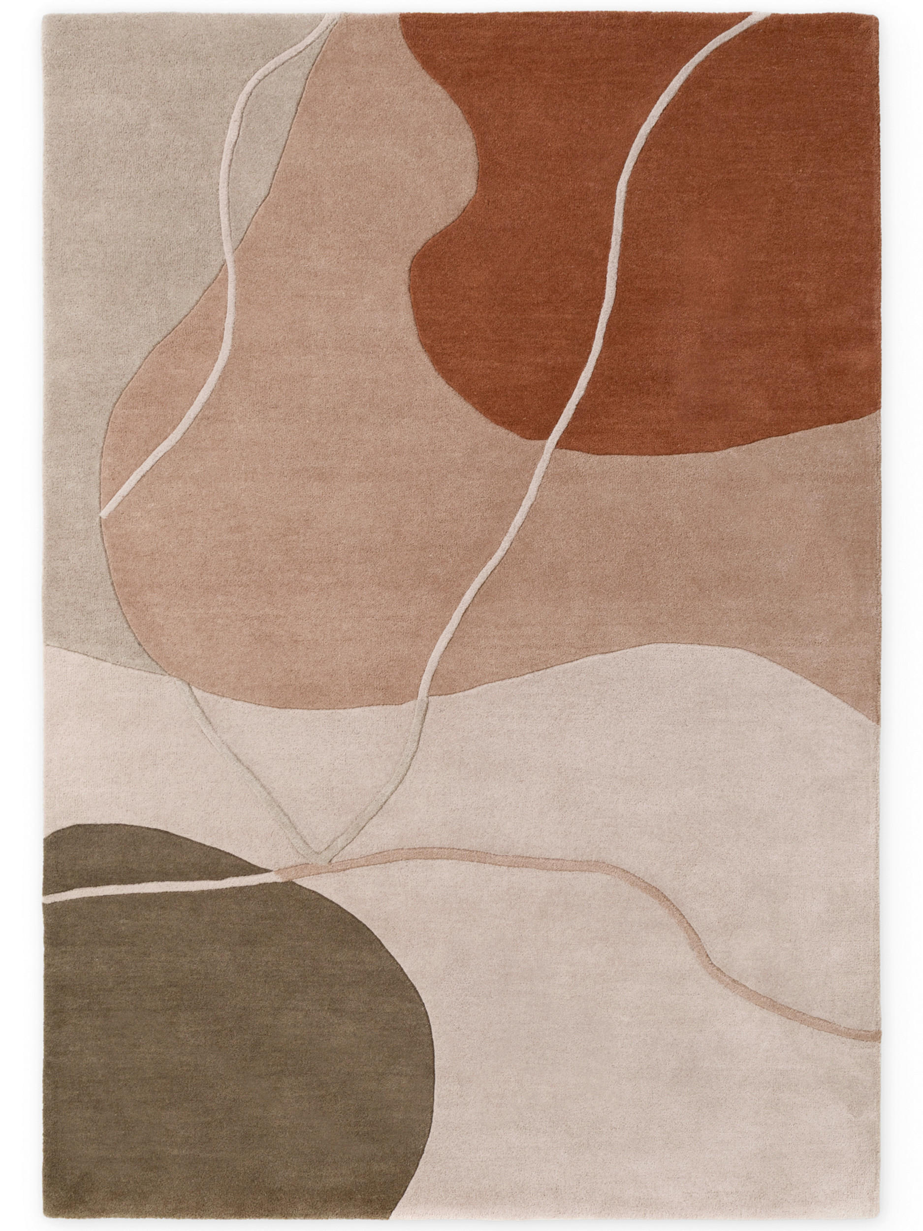 WOLLTEPPICH - Creme/Rosa, Basics, Textil (120/170cm) - Villeroy & Boch