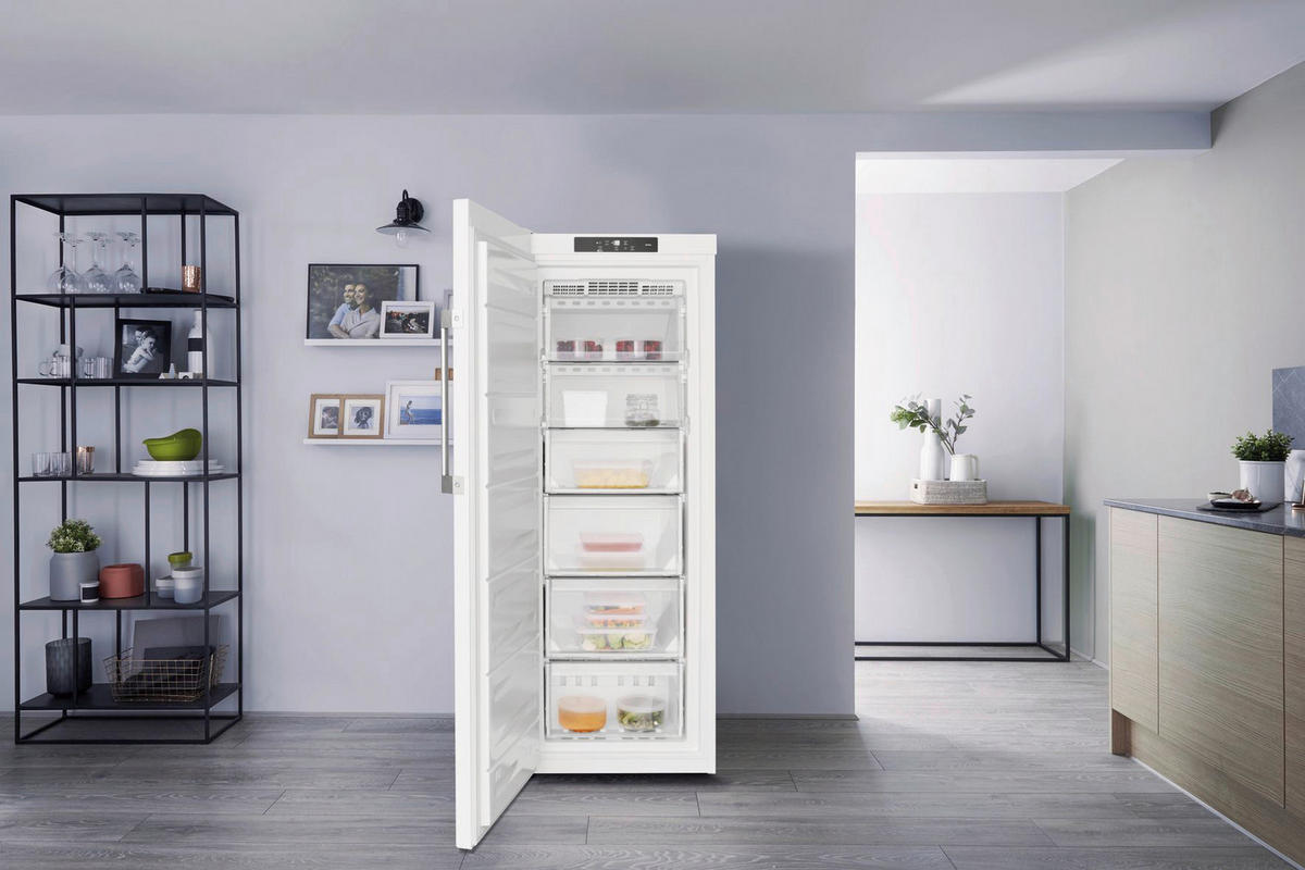 GEFRIERSCHRANK GKN 17G4 WS 2 WEISS  - Weiß, Basics (59,5/167/64,5cm) - Bauknecht