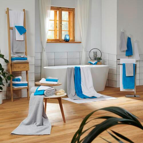 HANDTUCH Calypso Feeling Hellgrau  - Hellgrau, Basics, Textil (50/100cm) - Vossen
