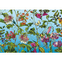 NON WOVEN-TAPET 368/248 cm  - multicolor, Natur, papper (368/248cm)