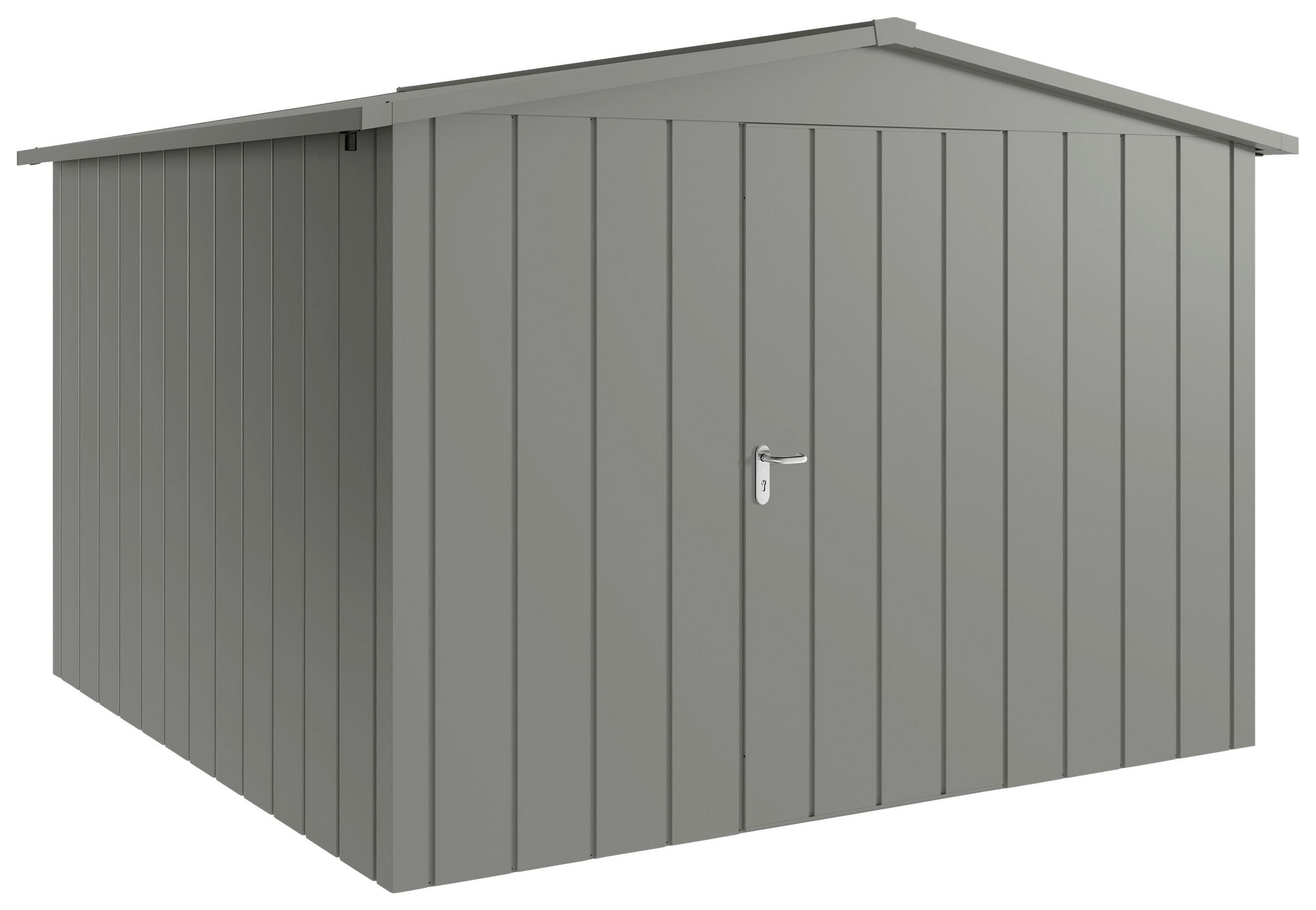 GERÄTEHAUS 333/231/325 cm  - Alufarben, Basics, Metall (333/231/325cm)