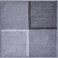 BIDET-VORLEGER Grau 60/60 cm  - Grau, Basics, Kunststoff/Textil (60/60cm) - Grund