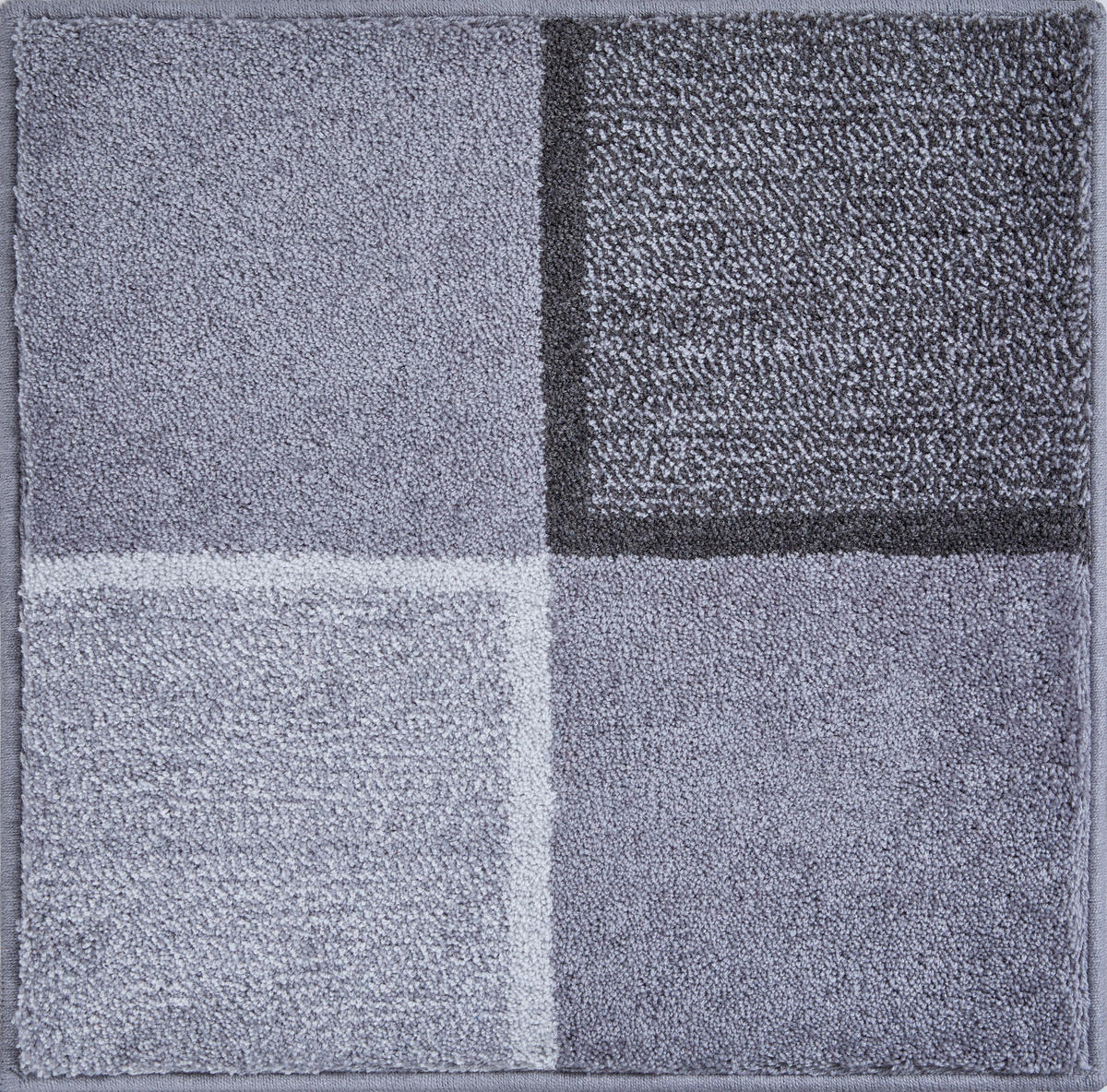 BIDET-VORLEGER Grau 60/60 cm  - Grau, Basics, Kunststoff/Textil (60/60cm) - Grund