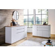 SIDEBOARD in 139/93/42 cm - Schwarz/Weiß, MODERN, Holzwerkstoff/Kunststoff (139/93/42cm) - Xora