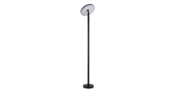STEHLEUCHTE 29/150 cm - Transparent/Schwarz, Trend, Kunststoff/Metall (29/150cm) - Novel