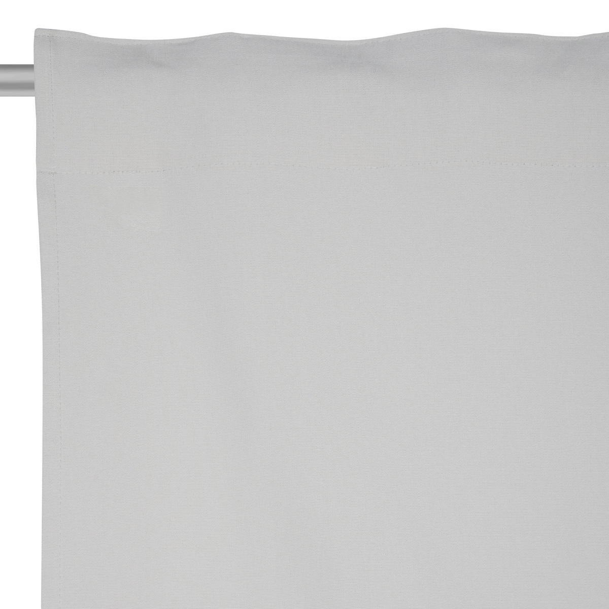 HOTOVÝ ZÁVĚS, neprůsvitné, 140/255 cm - šedá/barvy stříbra, Basics, textil (140/255cm) - Bio:Vio
