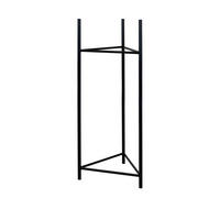 BLUMENSTÄNDER Metall  - Schwarz, Basics, Metall (27/90/27cm)