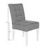 STUHL Webstoff Eichefarben, Grau - Eichefarben/Grau, Design, Holz/Textil (48/93/66cm) - Carryhome