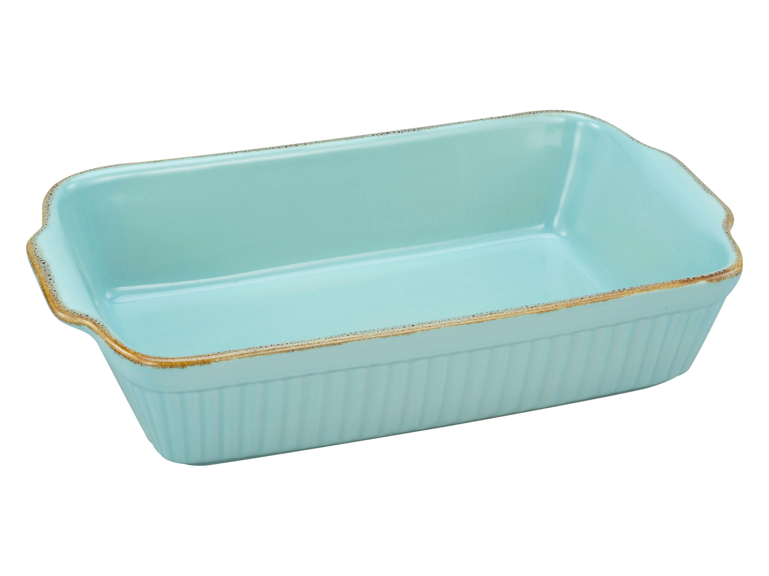 UGNSFORM 34/20/7,5 cm   - turkos, Klassisk, keramik (34/20/7,5cm) - Creatable