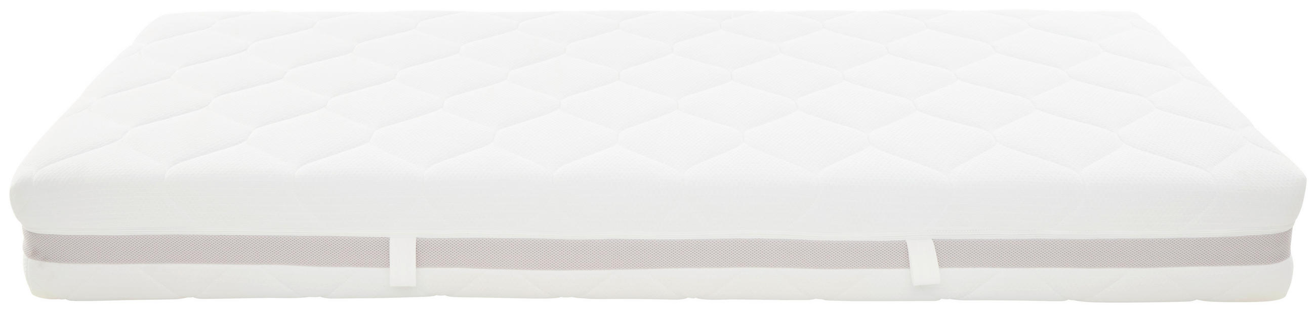 VISCOMATRATZE FEMINA NOVA H3 90/200 cm Höhe ca. 22 cm 5 -Zonen - Weiß, Textil (90/200cm) - Primatex Deluxe