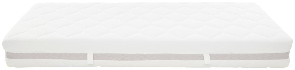 VISCOMATRATZE FEMINA NOVA H3 90/200 cm Höhe ca. 22 cm 5 -Zonen - Weiß, Textil (90/200cm) - Primatex Deluxe