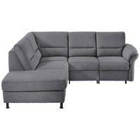 HÖRNSOFFA i flatväv blå  - blå/svart, Modern, metall/textil (203/227cm) - Beldomo System