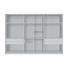 SCHWEBETÜRENSCHRANK 3-türig Sonoma Eiche - Alufarben/Sonoma Eiche, KONVENTIONELL, Glas/Holzwerkstoff (300/216/68cm) - Hom`in SCHWEBETÜRENSCHRANK 3-türig Sonoma Eiche - Alufarben/Sonoma Eiche, KONVENTIONELL, Glas/Holzwerkstoff (300/216/68cm) - Hom`in