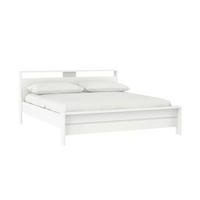 PAT 180/200 cm  alb  - alb, Konventionell, material pe bază de lemn (180/200cm) - Boxxx