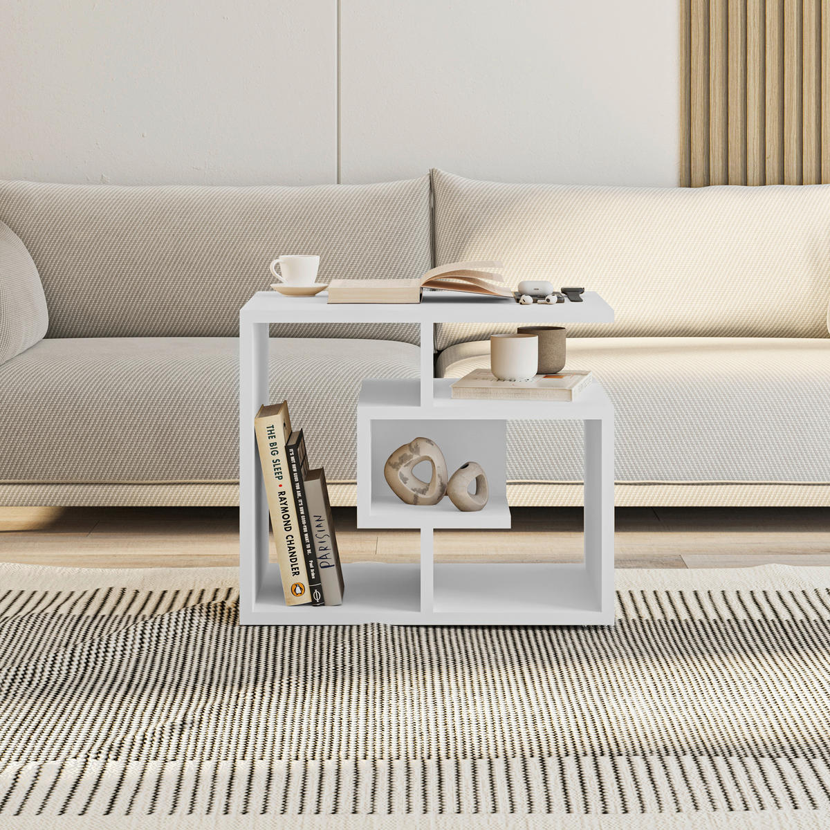 SOFFBORD - vit, Design, trämaterial (54/45/40cm) - Livetastic