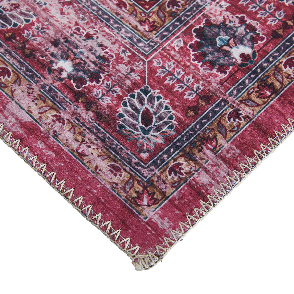 LÄUFER 80/250 cm  - Bordeaux, Trend, Textil (80/250cm) - Novel