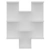 WANDREGAL 58,8/74,1/21,4 cm  - Weiss, Design, Holzwerkstoff (58,8/74,1/21,4cm) - MID.YOU