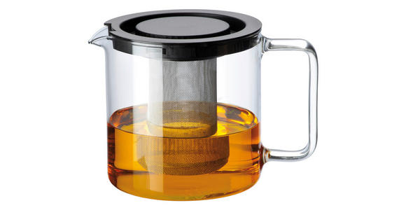 TEEKANNE 1,3 l - Klar, KONVENTIONELL, Glas/Kunststoff (1,3l) - Novel