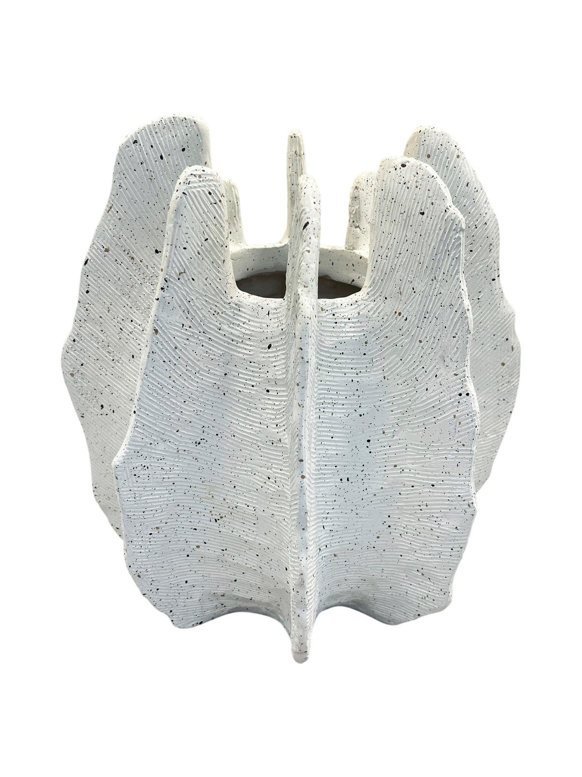 VAS 30 cm  - gråvit, Design, plast (26/30cm) - Ambia Home