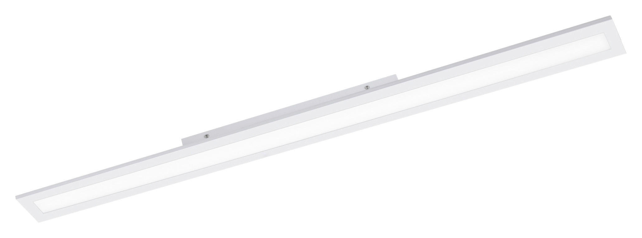 LED-PANEEL 119,5/10/4,5 cm   - Weiß, Basics, Kunststoff/Metall (119,5/10/4,5cm)