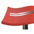 BARHOCKER in Edelstahlfarben, Rot - Edelstahlfarben/Rot, Design, Kunststoff/Metall (36/58-85/34cm) BARHOCKER in Edelstahlfarben, Rot - Edelstahlfarben/Rot, Design, Kunststoff/Metall (36/58-85/34cm)