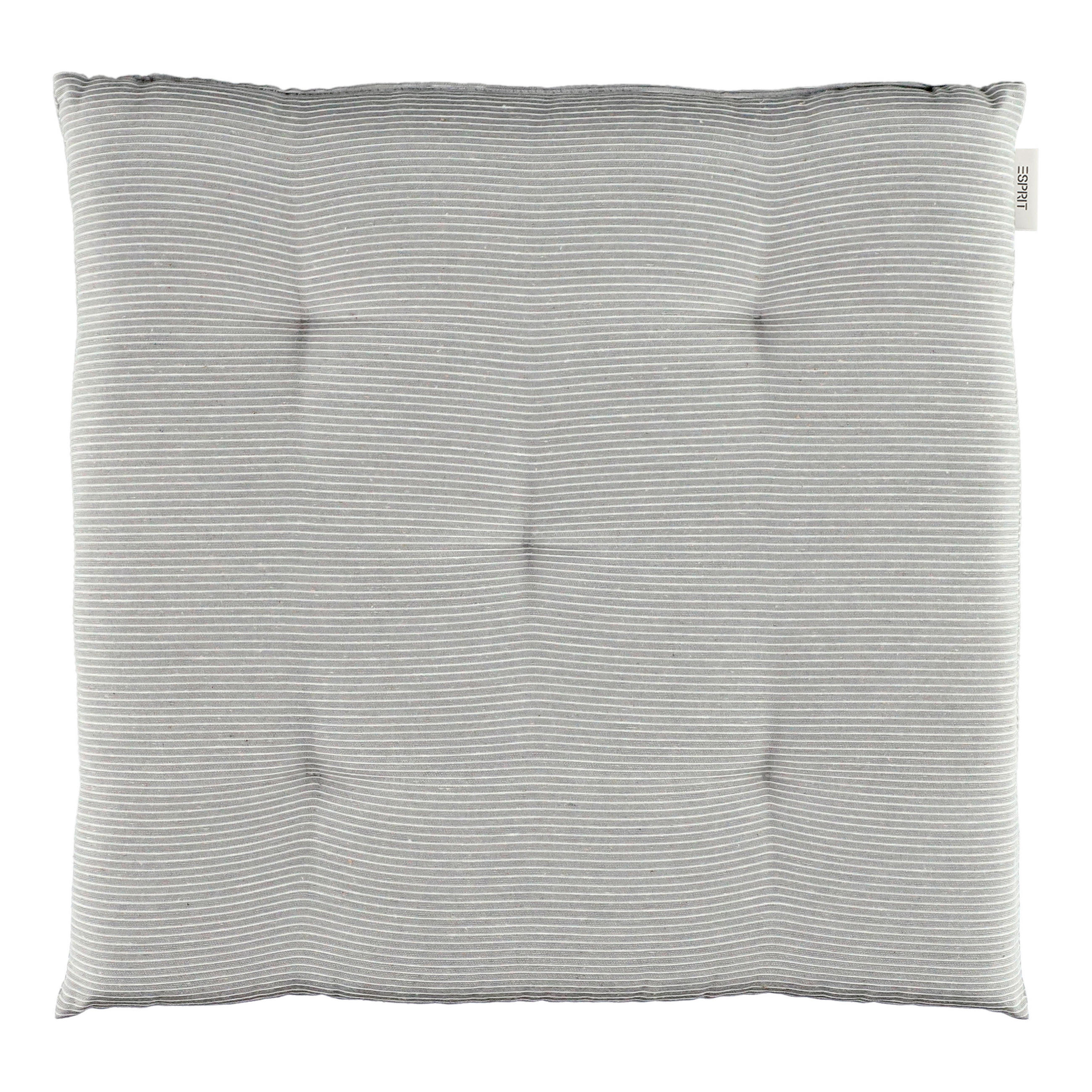 SITZKISSEN 40/40 cm  - Hellgrau, Basics, Textil (40/40cm) - Esprit