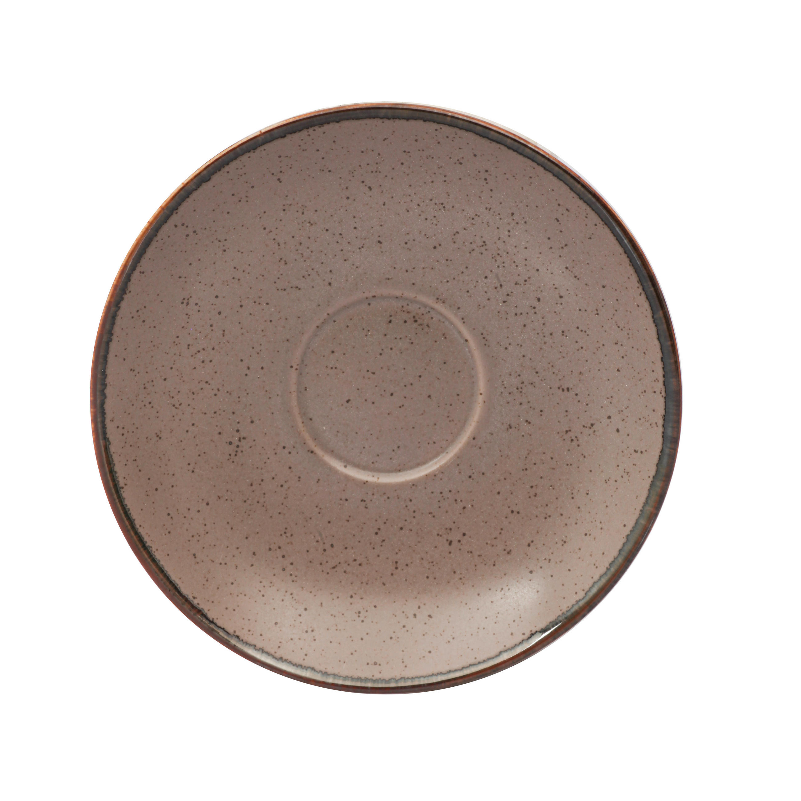 UNTERTASSE - Taupe, Design, Keramik (16cm) - Landscape