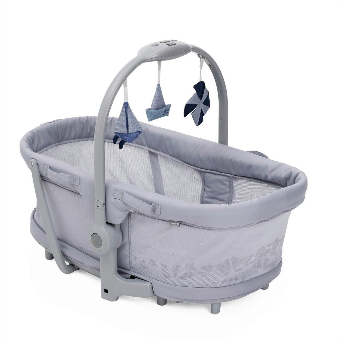 STUBENWAGEN BABY HUG PRO   - Grau, Basics (85/60/88-122cm) - Chicco