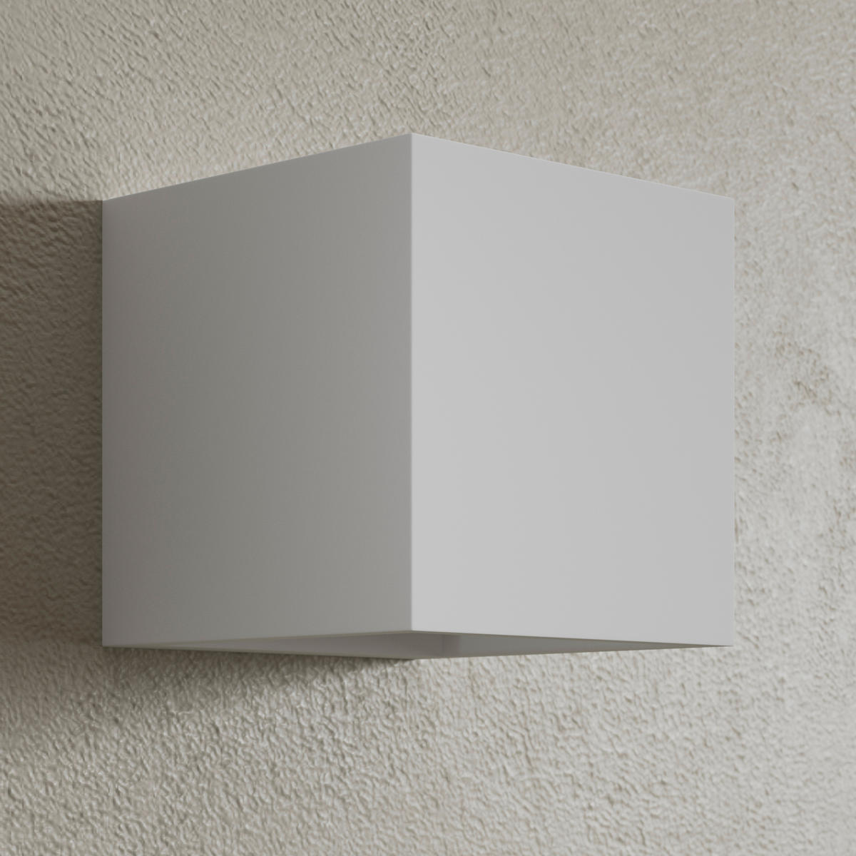 WANDLEUCHTE Alessia 11,5/11,5/11,5 cm  - Weiß, Basics, Stein (11,5/11,5/11,5cm) - Novel