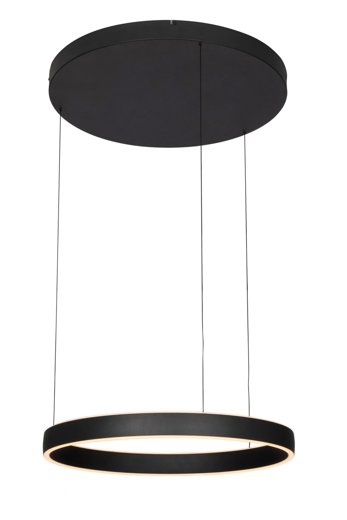 LED-HÄNGLAMPA Kent 60/170 cm  - svart, Design, metall/plast (60/170cm) - Dieter Knoll