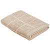 DUSCHTUCH 70/140 cm  - Taupe/Weiß, Natur, Textil (70/140cm) - Bio:Vio