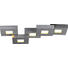 LED-DECKENLEUCHTE - Alufarben, LIFESTYLE, Metall (58/34/6cm) LED-DECKENLEUCHTE - Alufarben, LIFESTYLE, Metall (58/34/6cm)