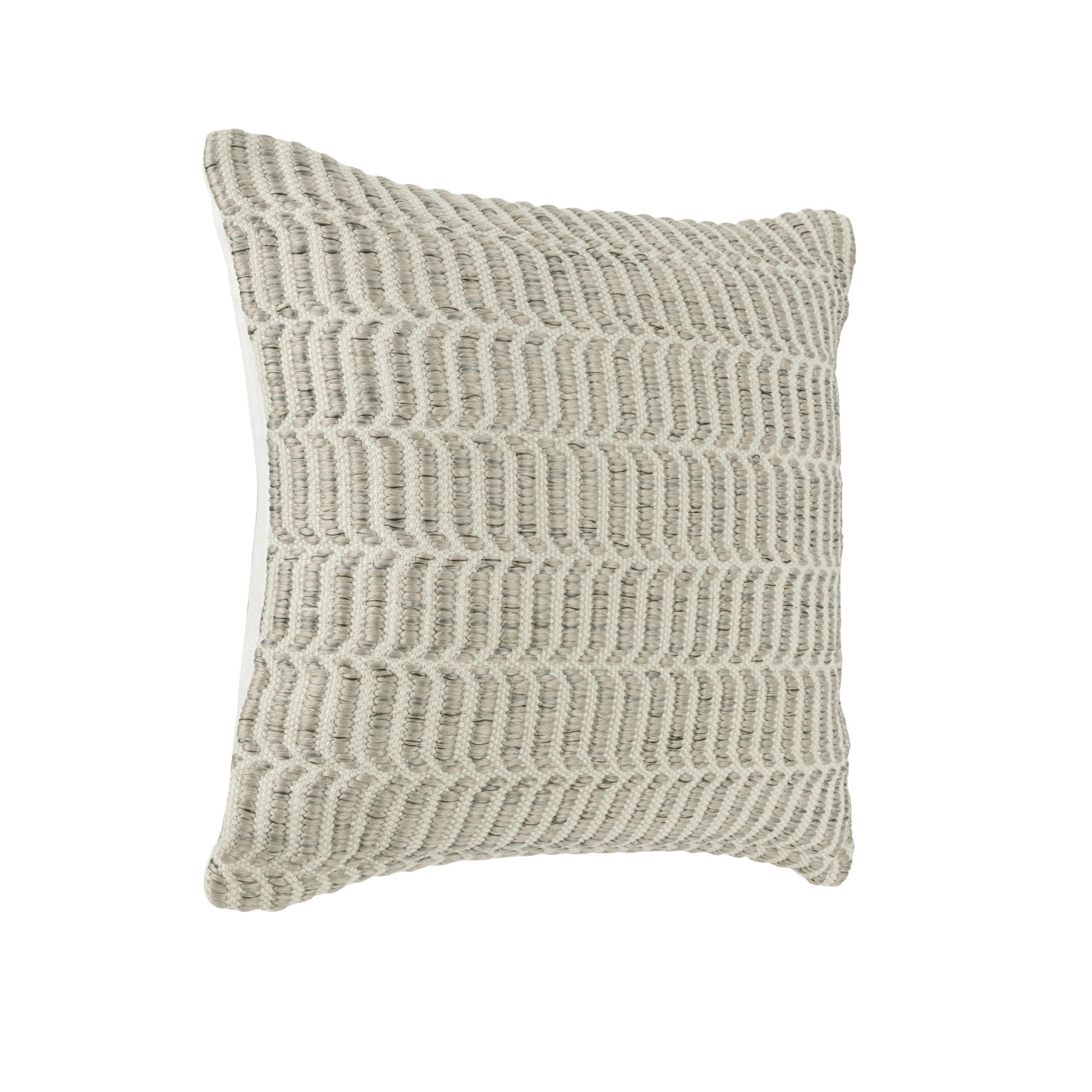 ZIERKISSEN  45/45 cm   - Creme/Grau, Basics, Textil (45/45cm) - Eglo