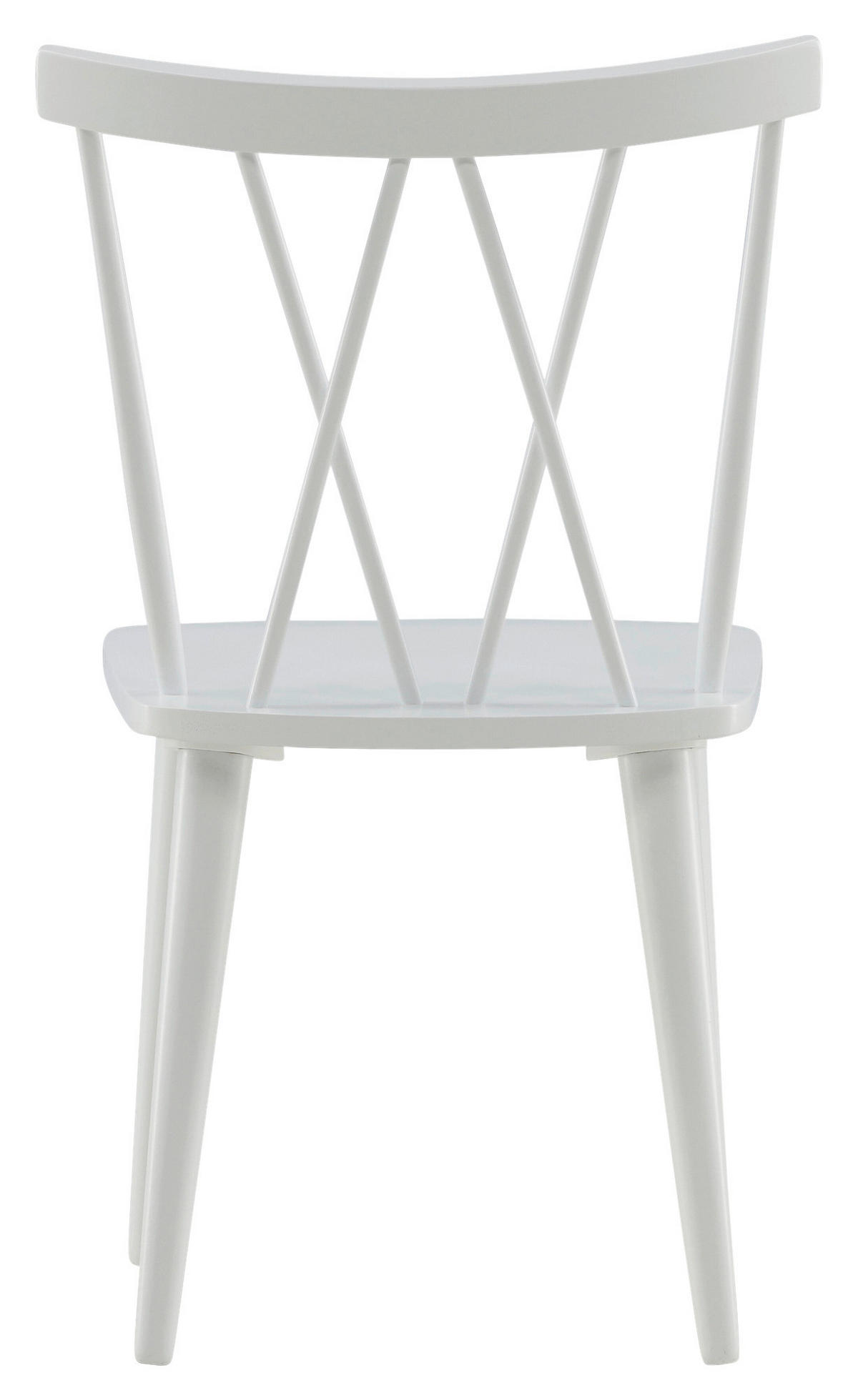 STOLSET 2 styck  - vit, Design, trä (53.5/86/50cm) - Livetastic