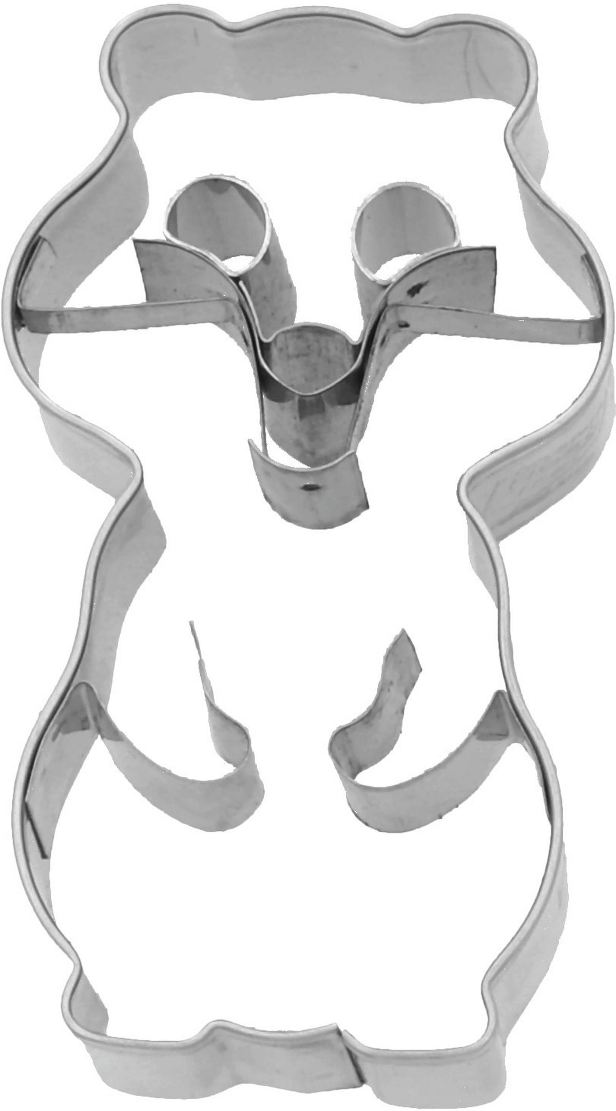 KEKSAUSSTECHFORM - Edelstahlfarben, Basics, Metall (4/7/2,5cm) - Birkmann