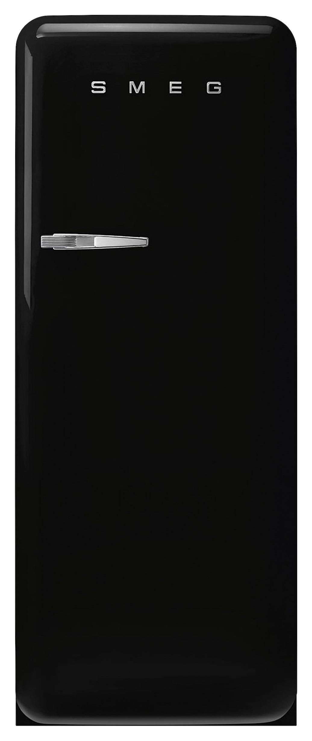 KÜHLSCHRANK 60/150/72,8 cm FAB28RBL6  - Schwarz, Basics, Glas/Metall (60/150/72,8cm) - SMEG