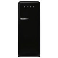 KÜHLSCHRANK 60/150/72,8 cm FAB28RBL6  - Schwarz, Basics, Glas/Metall (60/150/72,8cm) - SMEG