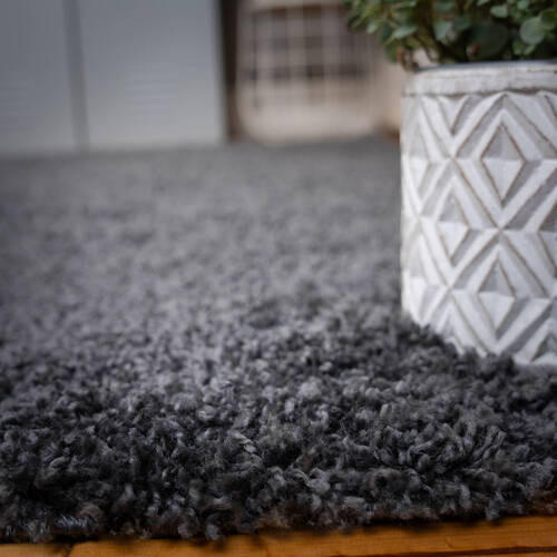 HOCHFLORTEPPICH 80/150 cm My Twist  - Anthrazit, Basics, Textil (80/150cm)