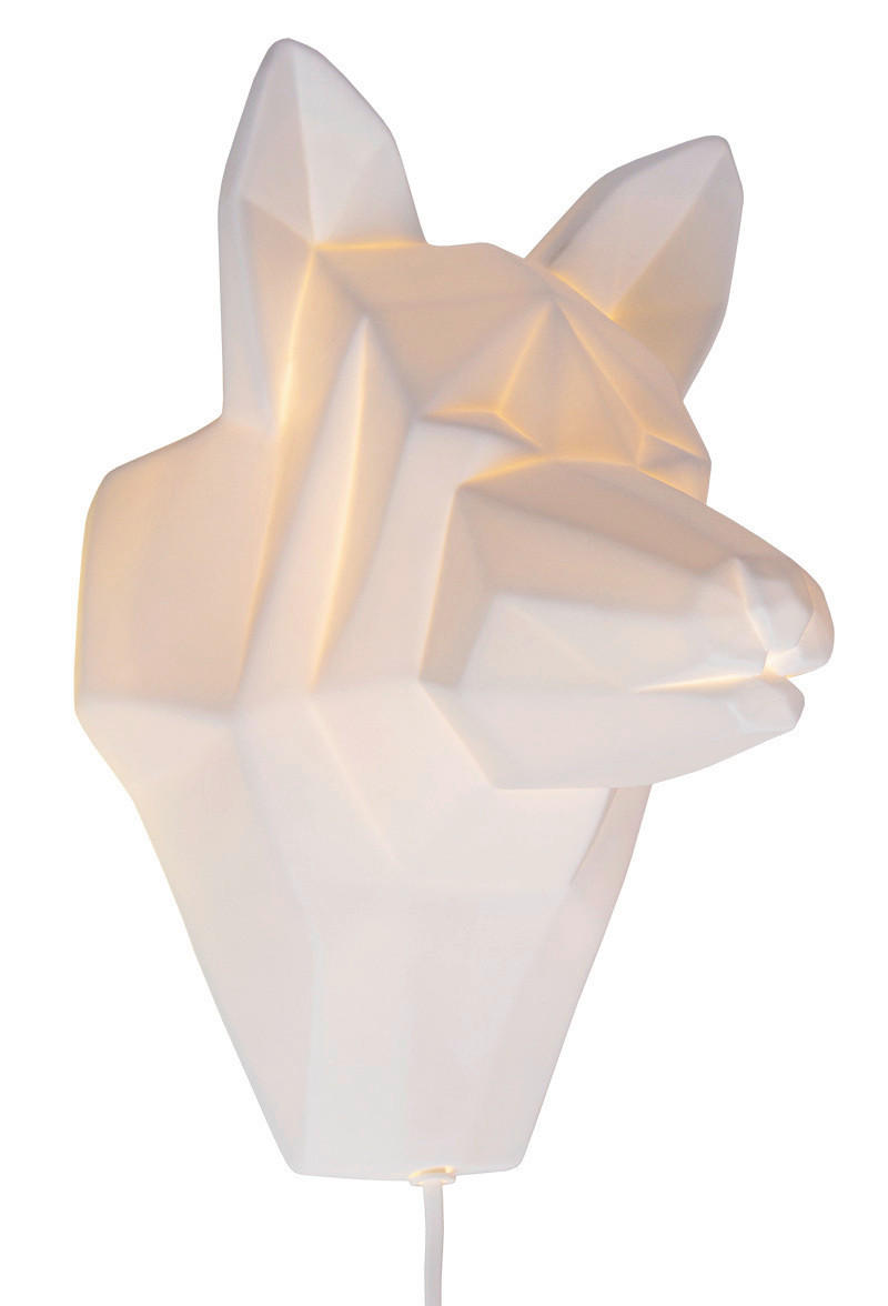 WANDLEUCHTE 18/5/30 cm   - Weiß, Natur, Keramik/Textil (18/5/30cm)