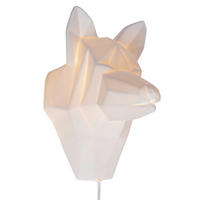 WANDLEUCHTE 18/5/30 cm   - Weiß, Natur, Keramik/Textil (18/5/30cm)