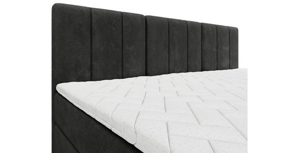 FAMILIENBETT - Anthrazit/Schwarz, Design, Holzwerkstoff/Kunststoff (240/200cm) - Esposa