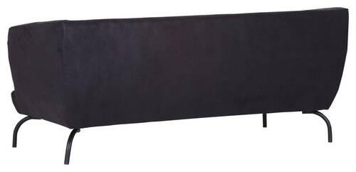 Thumbnail - Carryhome 3-Sitzer-Sofa, Anthrazit, Braun, Textil, Used look, 185x79x85 cm, Typenauswahl, Wohnzimmer, Sofas & Couches, S...