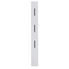 GARDEROBENPANEEL  in 16/150/2 cm  - Weiss, Design, Holzwerkstoff (16/150/2cm) - Livetastic