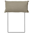 KOPFSTÜTZE - Greige, KONVENTIONELL, Textil (50/25/15cm) - Carryhome