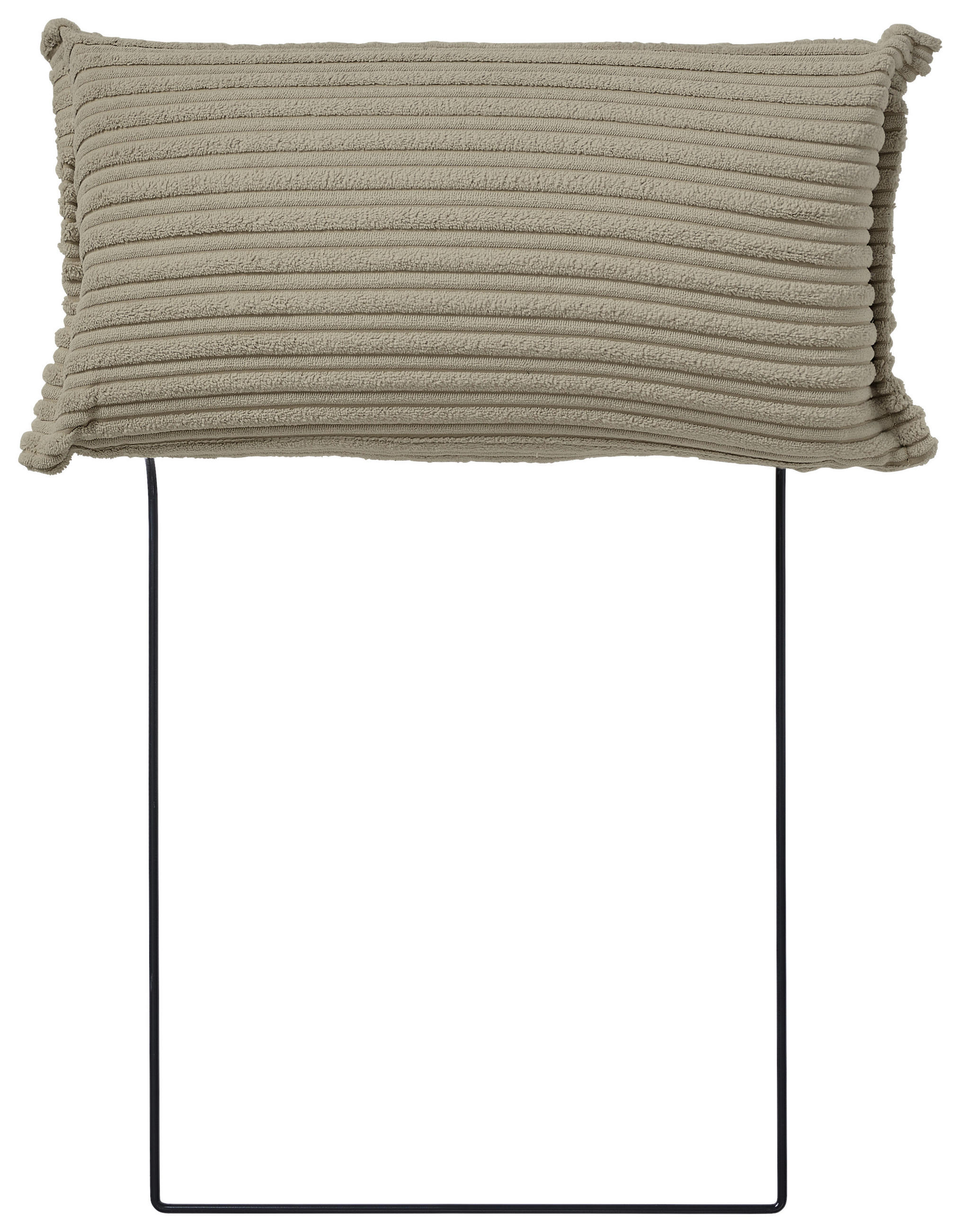 Carryhome Kopfstütze Greige 50x25x15 cm