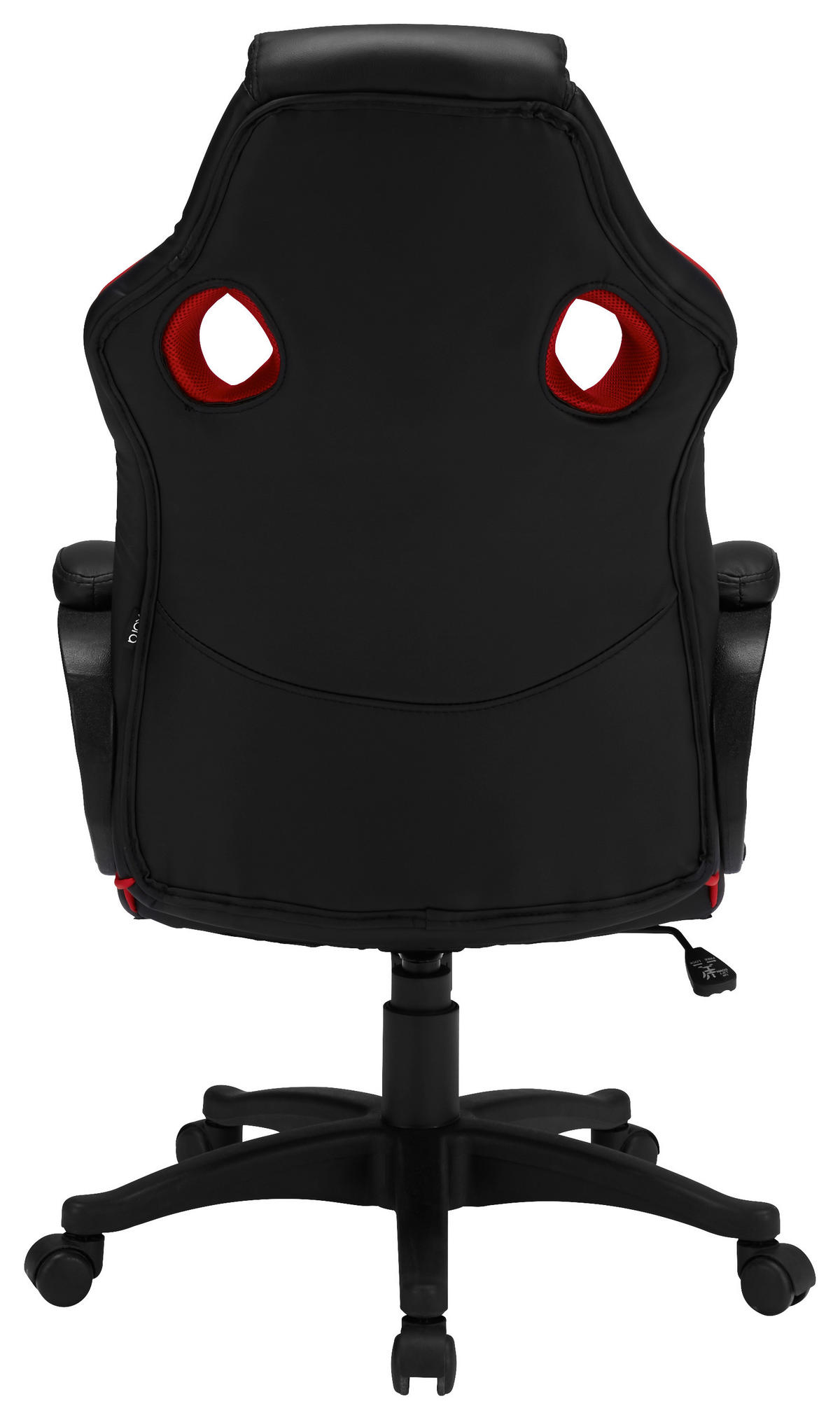 GAMING STOLICA  crvena, crna  metal, plastika, tekstil  - crna/crvena, Basics, metal/tekstil (67/113-123/71cm) - Xora