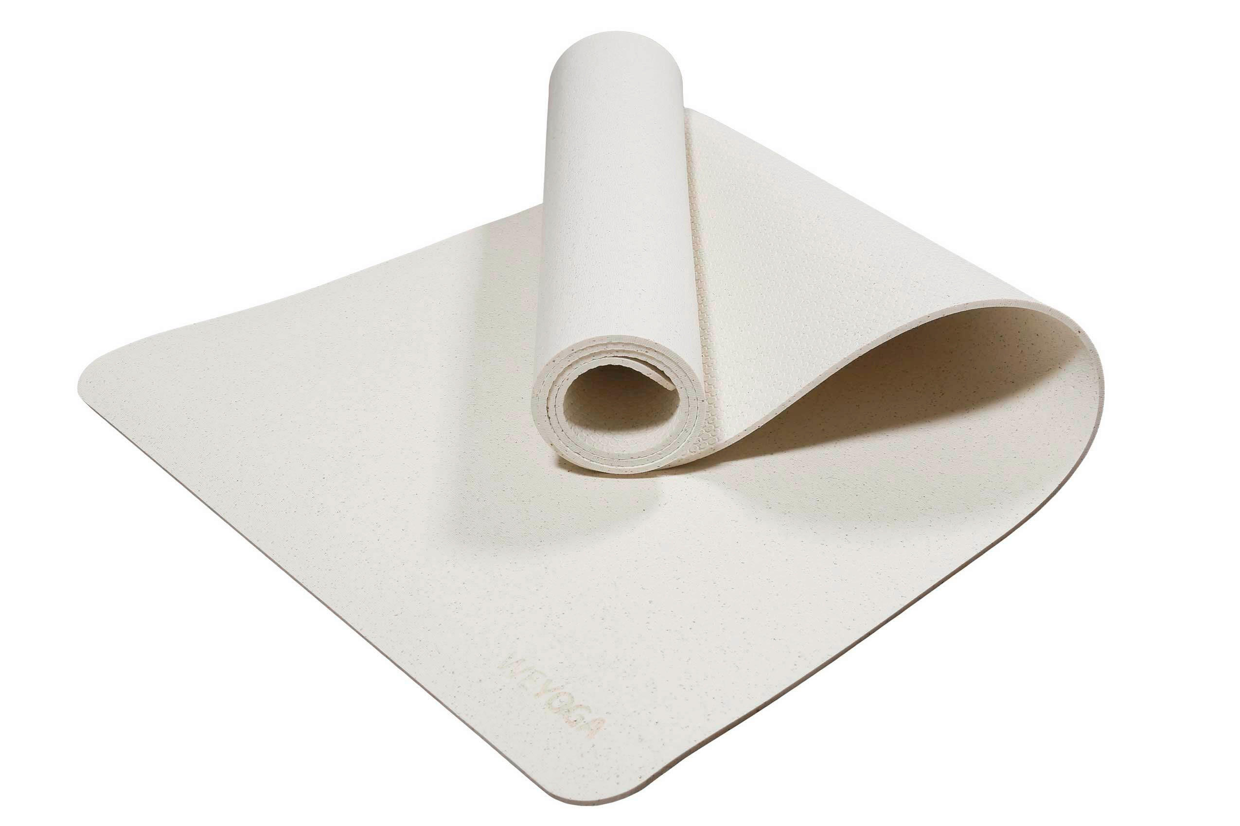 YOGAMATTE - Weiß, Basics, Holz/Kunststoff (60/190cm) - WECON HOME