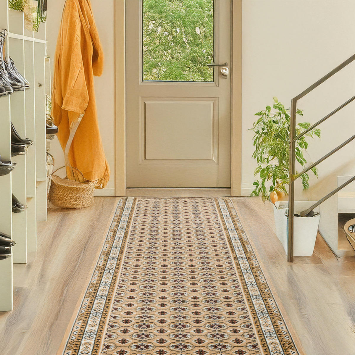 LÄUFER 80/350 cm Shiraz Beigebraun  - Beigebraun, LIFESTYLE, Textil (80/350cm)